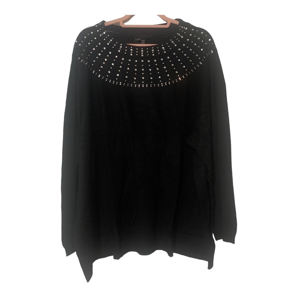 Lane Bryant rhinestone back sweater NWT size 26/28